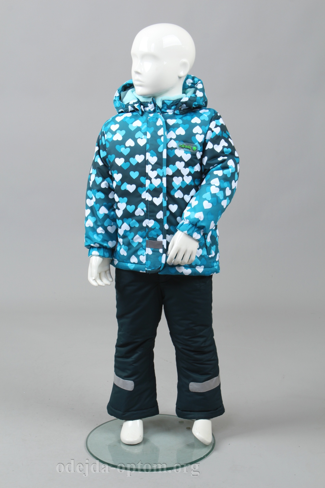 Комплект (куртка+полукомбинезон) для девочки Fobs 8814 